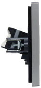 фото Розетка компьютерная IEK FP-K20-1-K46
