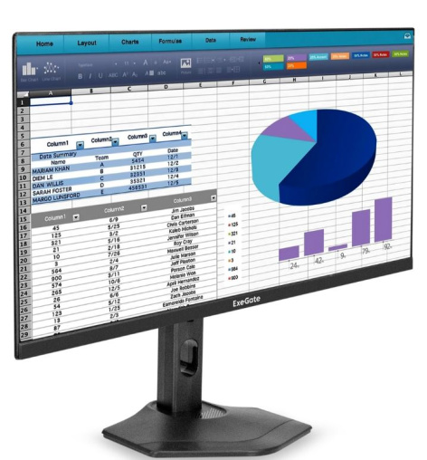 фото Монитор 23,8" Exegate ProSmart EZ2400C в Воронеже