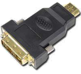 

Переходник Gembird HDMI-DVI 19M/19M, золотые разъемы, пакет, HDMI-DVI