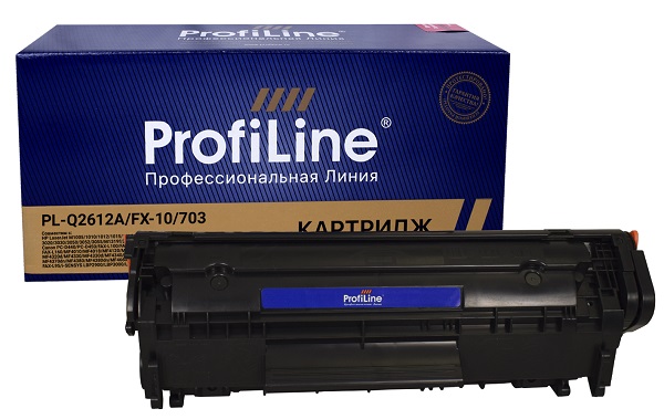 

Картридж ProfiLine PL_Q2612A/FX-10/703 для HP LaserJet M1005/1010/1012/1015/1018/1020/1022/M1319/3015/Canon PC-D440/PC-D450/FAX-L100/FAX-L120 2000 коп, PL_Q2612A/FX-10/703