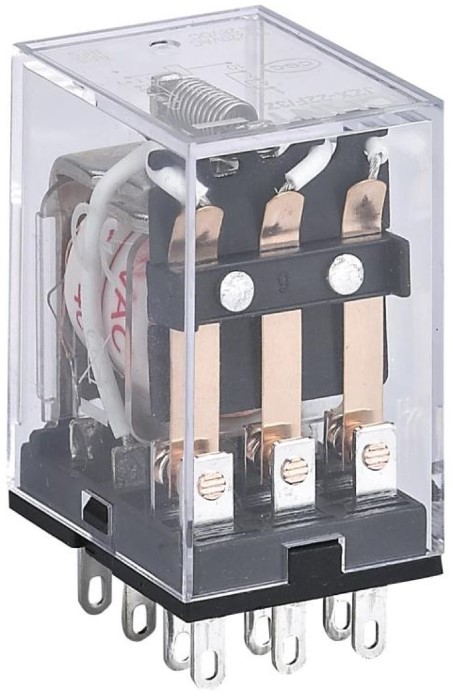 

Реле промежуточное CHINT 285366 JZX-22F(D), 3 конт. с инд. LED, 5А, 24В, DC, 285366