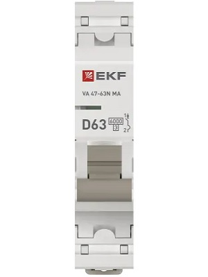 фото Автоматический выключатель  EKF M63MA6163D в Челябинске