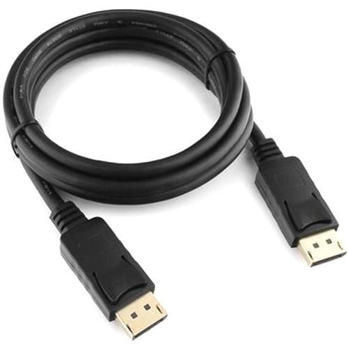 

Кабель интерфейсный DisplayPort Cablexpert CC-DP3-2M 2м, 20M/20M, черный, экран, пакет, CC-DP3-2M
