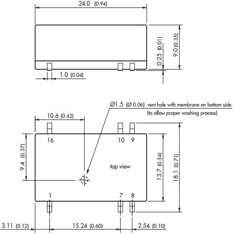 фото Преобразователь DC-DC модульный TRACO POWER TES 2N-2411 в Красноярске