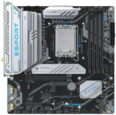 фото Материнская плата mATX MAXSUN MS-eSport B860M WIFI в Екатеринбурге