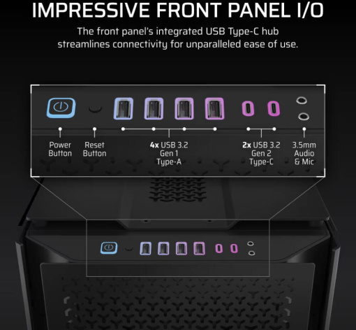 фото Корпус eATX Corsair iCUE LINK 9000D Airflow в Омске