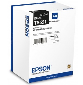 

Картридж Epson C13T865140 для WF-M5xxx XXL Mono, черный, C13T865140