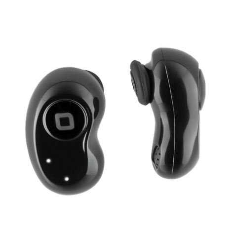 фото Беспроводные наушники SBS Twin Black Gem, Bluetooth, Внутриканальные, Черный, [TEEARTWSBLGEMBTK]
