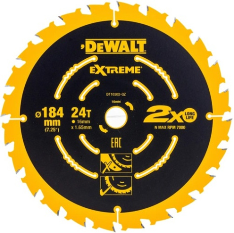 фото Диск пильный DeWALT DT 10302