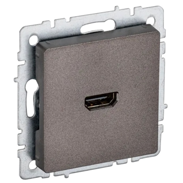 

Розетка HDMI IEK BR-H10-K45 BRITE РHDMI-0-БрТБ Бронза, BR-H10-K45