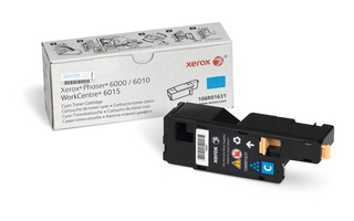 

Принт-картридж Xerox 106R01631 для Phaser 6000/6010/6015 голубой 1000 стр, 106R01631