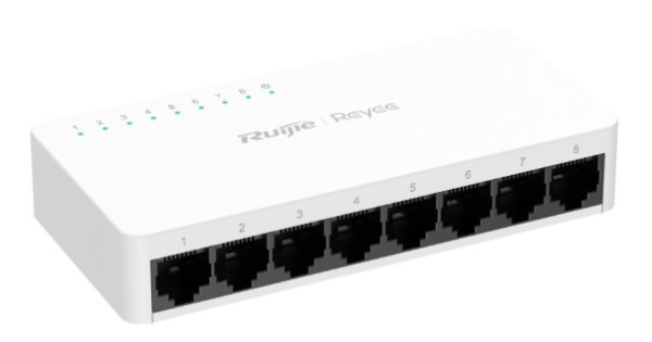 фото Коммутатор неуправляемый RUIJIE NETWORKS RG-ES08G-L