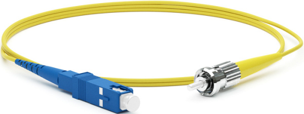 фото Патч-корд волоконно-оптический Hyperline FC-S2-9-SC/UR-ST/UR-H-3M-LSZH-YL в Перми