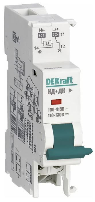 

Расцепитель независимый DEKraft 13301DEK AC/DC 48В для ВА-105, 13301DEK