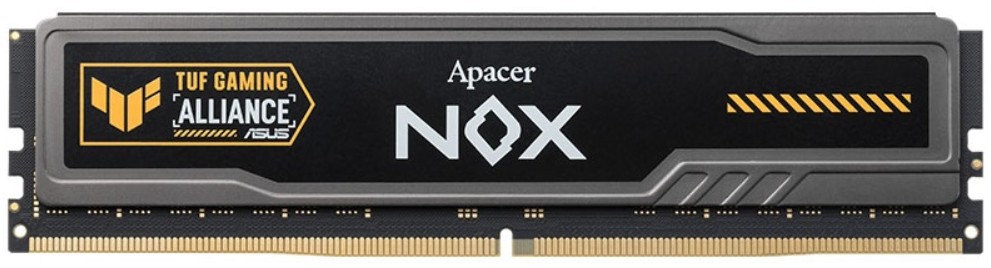 

Модуль памяти DDR5 16GB Apacer NOX TUF AH5U16G52C522UTAA-1 PC5-41600 5200MHz CL40, NOX TUF