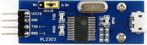 фото Преобразователь  Waveshare PL2303 USB UART Board [micro] в Смоленске