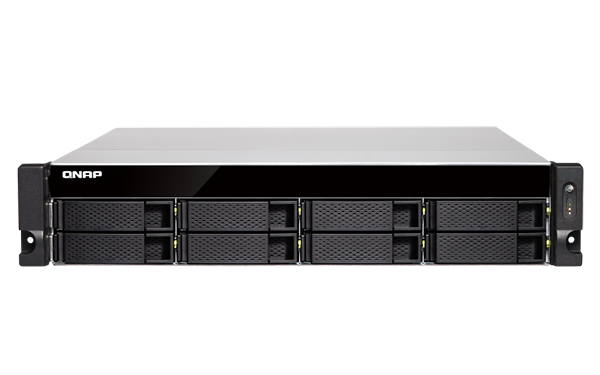 

Сетевой накопитель QNAP TS-883XU-E2124-8G 8 отсеков 3,5"/2,5", 2х10 SFP+, стоечное исполнение, блок питания. E-2124 3,3 ГГц (до 4,3 ГГц ), 8 ГБ DDR4 E, TS-883XU-E2124-8G