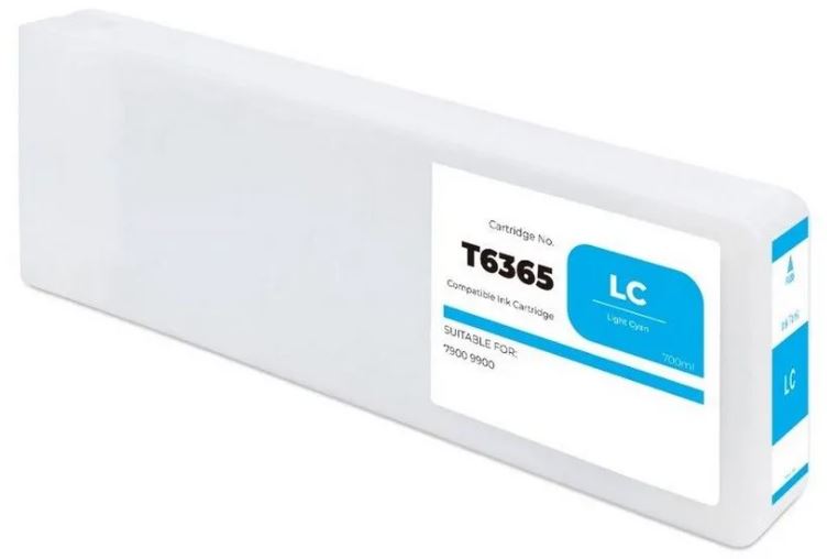 

Картридж SuperFine T6365 для Epson Stylus Pro-7700/7890/79/9700/9890/9900 700ml Light Cyan, T6365