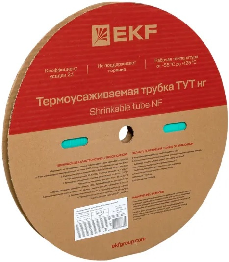 фото Термоусаживаемая трубка  EKF tut-10-j в Перми