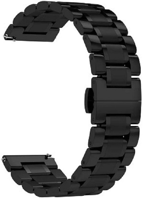 

Ремешок на руку Lyambda CETUS DSG-11-20-BK из нержавеющей стали для часов 20 mm black, CETUS