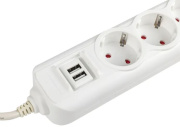 фото Удлинитель EKF UBA16-2USB-4-02i