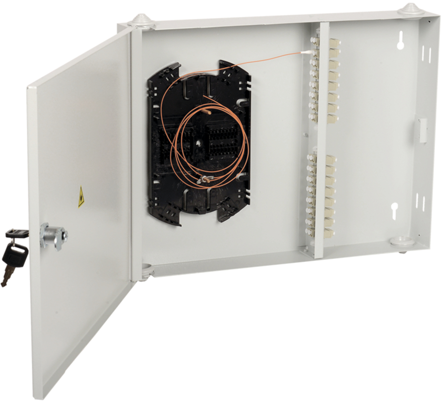 

Кросс оптический настенный ITK FOBX24-N-24SCUS50 укомплектованный: SC (Simplex) 24шт; (OM2), FOBX24-N-24SCUS50
