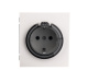 фото Розетка с заземлением  KRANZ KR-78-0702-4 в Омске