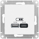 фото Розетка USB  Systeme Electric ATN001339 в Волгограде