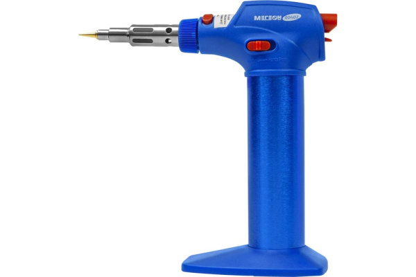 Изображение товара Газовый паяльник МЕГЕОН 00402 с пьезоразжигом и регулировкой