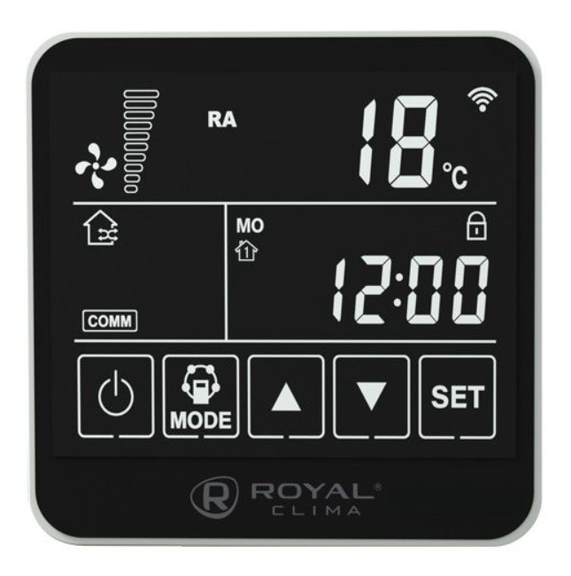 

Приточно-вытяжная установка Royal Clima RCS-200-P 3.0 SOFFIO Primo с рекуператором, RCS-200-P 3.0