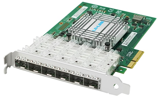 

Сетевой адаптер Сетевой адаптер PCIE 1GB 6SFP LRES1006PF-6SFP LR-LINK, LRES1006PF-6SFP