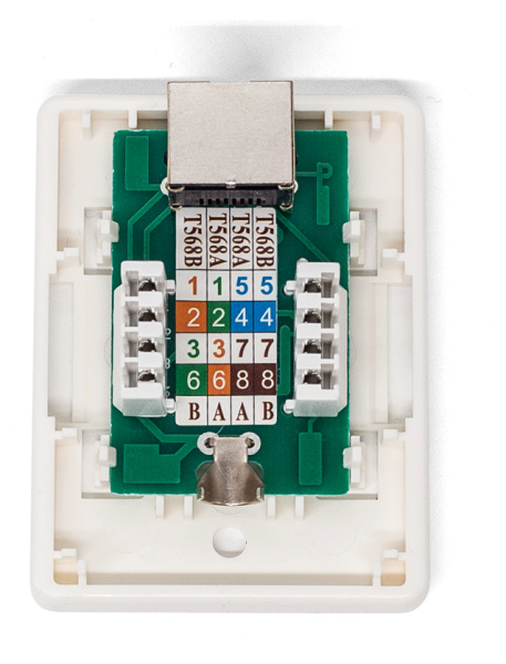 фото Компьютерная розетка настенная Filum FL-NA-SOCKET5E-3 в Уфе