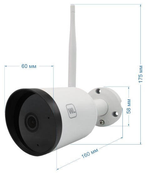 фото Видеокамера IP Space Technology WL-K301 (белый)