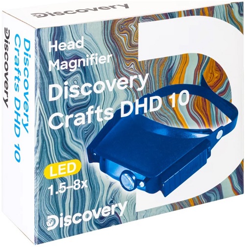 

Лупа Levenhuk Discovery Crafts DHD 10 78376 Levenhuk налобная, Discovery Crafts DHD 10