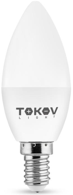 

Лампа светодиодная TOKOV ELECTRIC TKL-C37-E14-9-6.5K 9Вт С37 6500К Е14 176-264В, TKL-C37-E14-9-6.5K