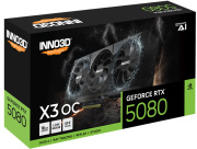 фото Видеокарта Inno3D GeForce RTX 5080 X3 OC (N50803-16D7X-17603930)