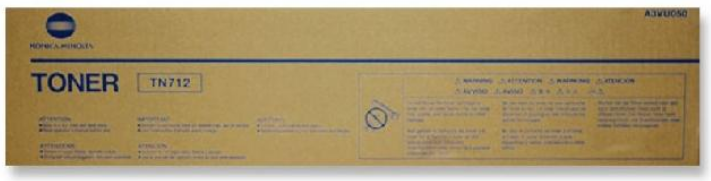 

Тонер Konica Minolta TN-712 A3VU050 для bizhub 654/754 чёрный, TN-712