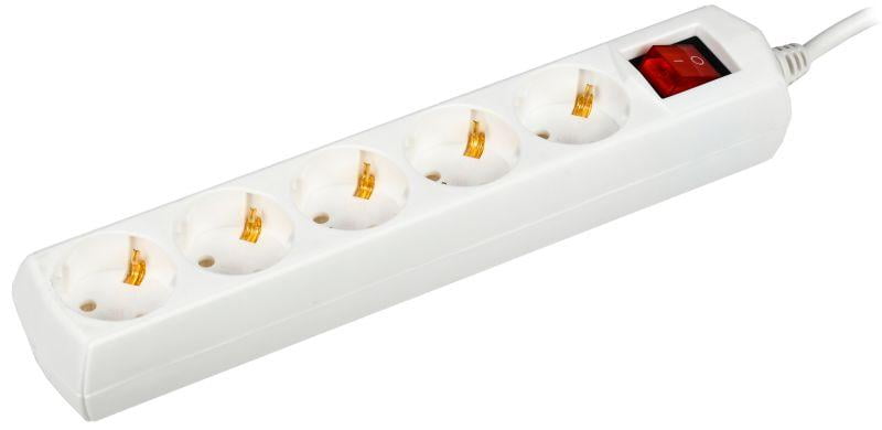 

Удлинитель GENERICA WYP10-10-05-03-ZK-G 5х3м с заземл. 10А IP20 У05В 2P+PE 250В 3х1, WYP10-10-05-03-ZK-G