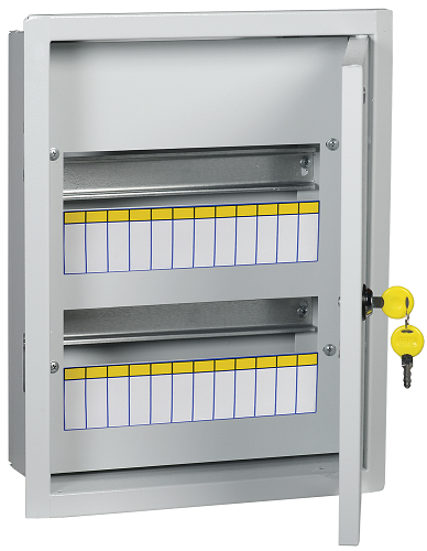 Изображение товара Распределительный щит IEK MKM14-V-24-30-T серый