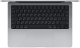фото Ноутбук  Apple MacBook Pro 14 (MKGP3) (УЦЕНЕННЫЙ) в Красноярске 14.2 ", 16 Гб RAM, 512 Гб SSD, M1 Pro 14-core GPU, Серый космос