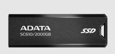 фото Внешний SSD USB 3.2 Gen 2 Type-A ADATA SC610-2000G-CBK/RD в Перми 2000 ГБ
