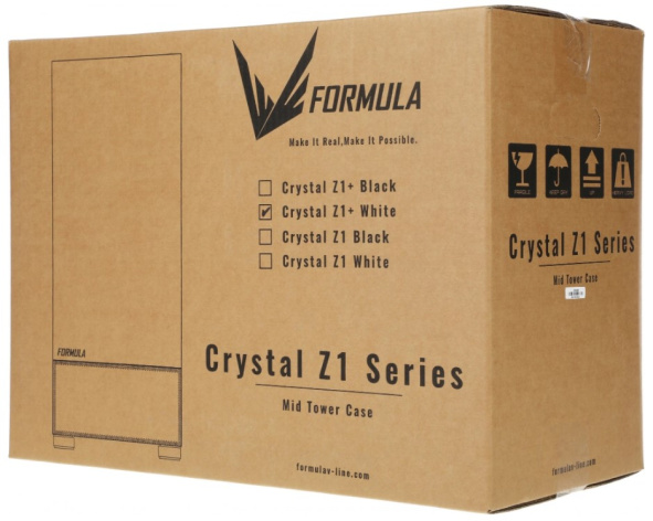 фото Корпус ATX Formula V CRYSTAL Z1 PLUS WH (УЦЕНЕННЫЙ) в Перми