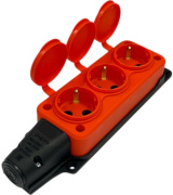 фото Удлинитель iTOK i-CONNECT-COLOR-SUR-KG-325-1-44-10-ORANGE