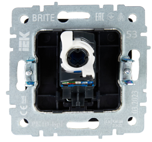 фото Розетка компьютерная  IEK BR-K10-1-K53 в Челябинске