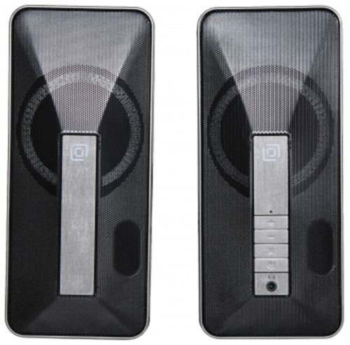 

Компьютерная акустика 2.0 Oklick OK-130 V301BT черная 20Вт BT (1458495), OK-130
