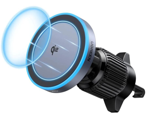 Изображение товара Автомобильное беспроводное зарядное устройство UGREEN W708 с магнитной системой