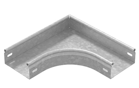 Изображение товара Угол горизонтальный Ostec УПТП90-200х100-0,7-R100-СЦ