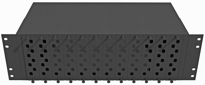 

Кросс оптический стоечный TopLAN КРС-Top-3U-96FC/ST-BK 19", 96 FC/ST адаптеров, 3U, черный, КРС-Top-3U-96FC/ST-BK