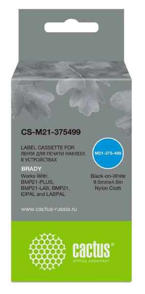 Изображение товара Картридж Cactus CS-M21-375499 для ленточных принтеров