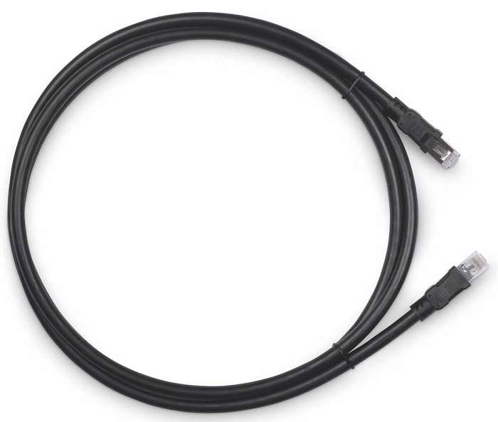 

Кабель патч-корд FTP 6A кат. 2м. Cabeus PC-ARM-FTP-RJ45-Cat.6a-2m-PE 2xRJ45/8p8c, экранированный, армированный гофрированной стальной лентой, черный,, PC-ARM-FTP-RJ45-Cat.6a-2m-PE